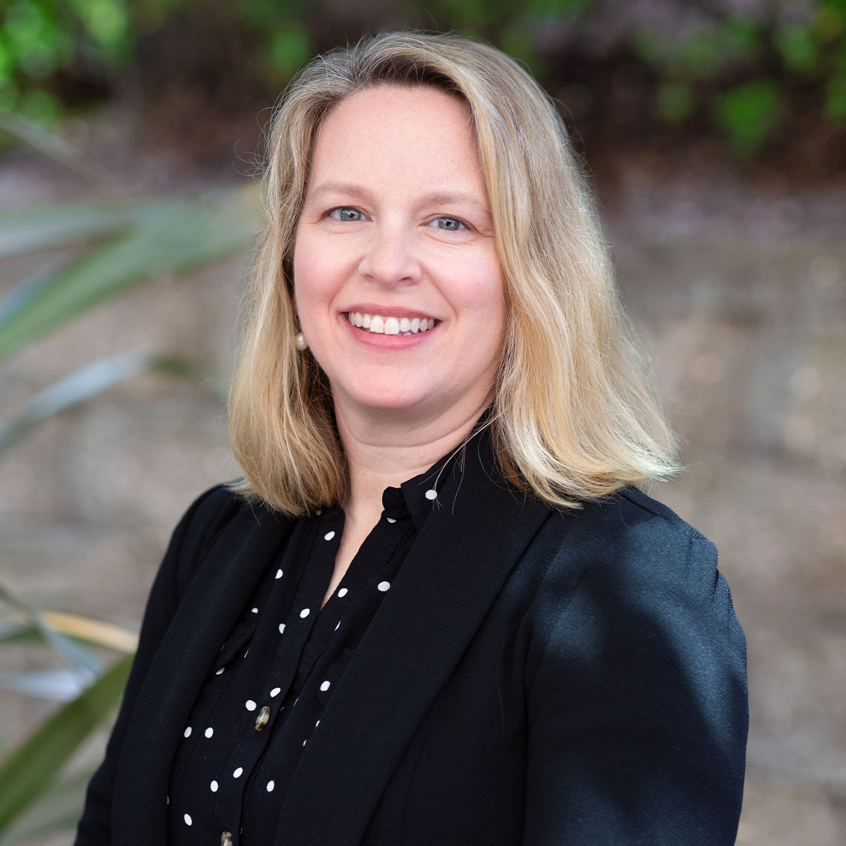 Portrait of Meredith Rogers, Client Service Associate supporting client communication and financial planning operations at Bluespring Wealth California