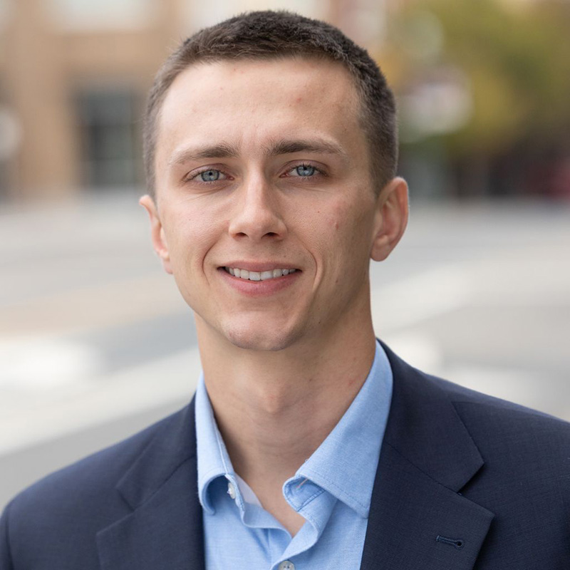 Portrait of J.T. Mooser, Wealth Advisor supporting retirement planning and wealth management strategies at Bluespring Wealth California